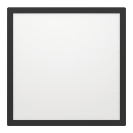 Eglo - LED RGBW Aptumšojama āra griestu lampa LED/17,6W/230V 2700-6500K 39x39 cm IP44 melna ZigBee