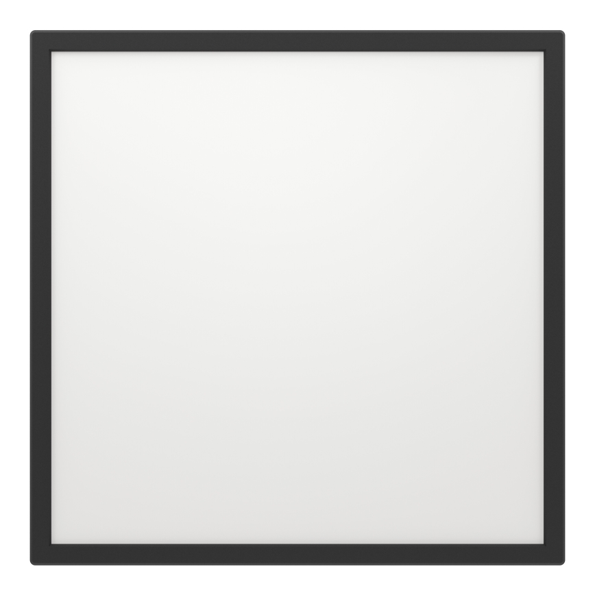 Eglo - LED RGBW Aptumšojama āra griestu lampa LED/17W/230V 2700-6500K 50x50cm IP44 melna ZigBee