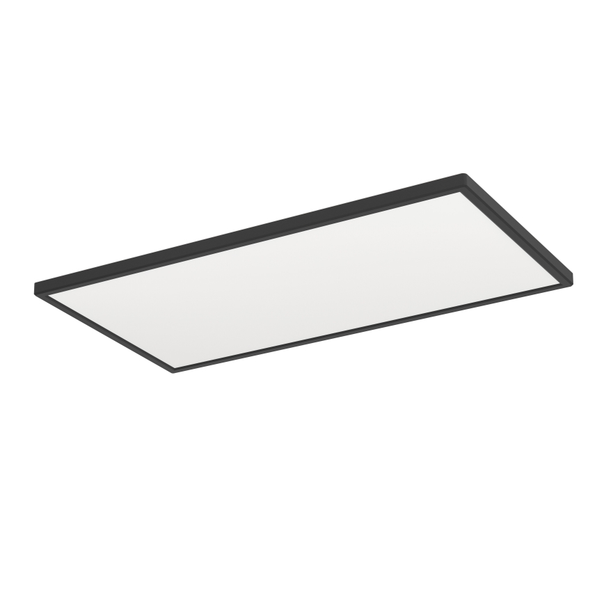 Eglo - LED RGBW Aptumšojama āra griestu lampa LED/17,2W/230V 2700-6500K 30x57cm IP44 melna ZigBee