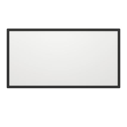 Eglo - LED RGBW Aptumšojama āra griestu lampa LED/17,2W/230V 2700-6500K 30x57cm IP44 melna ZigBee
