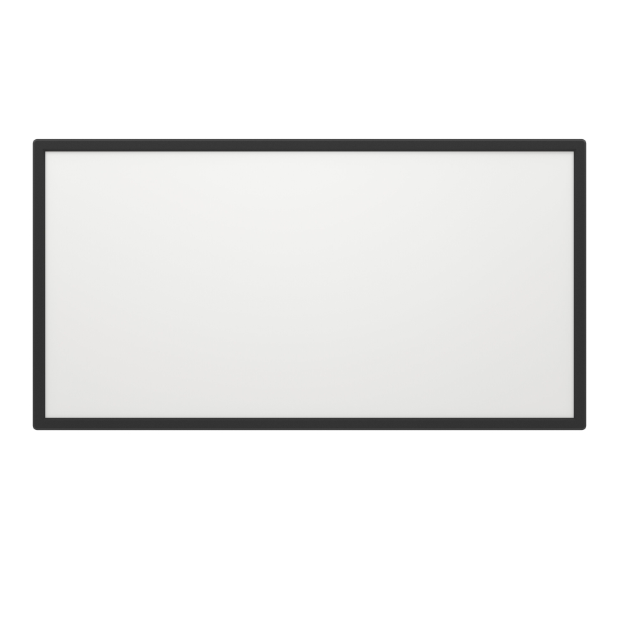 Eglo - LED RGBW Aptumšojama āra griestu lampa LED/17,2W/230V 2700-6500K 30x57cm IP44 melna ZigBee