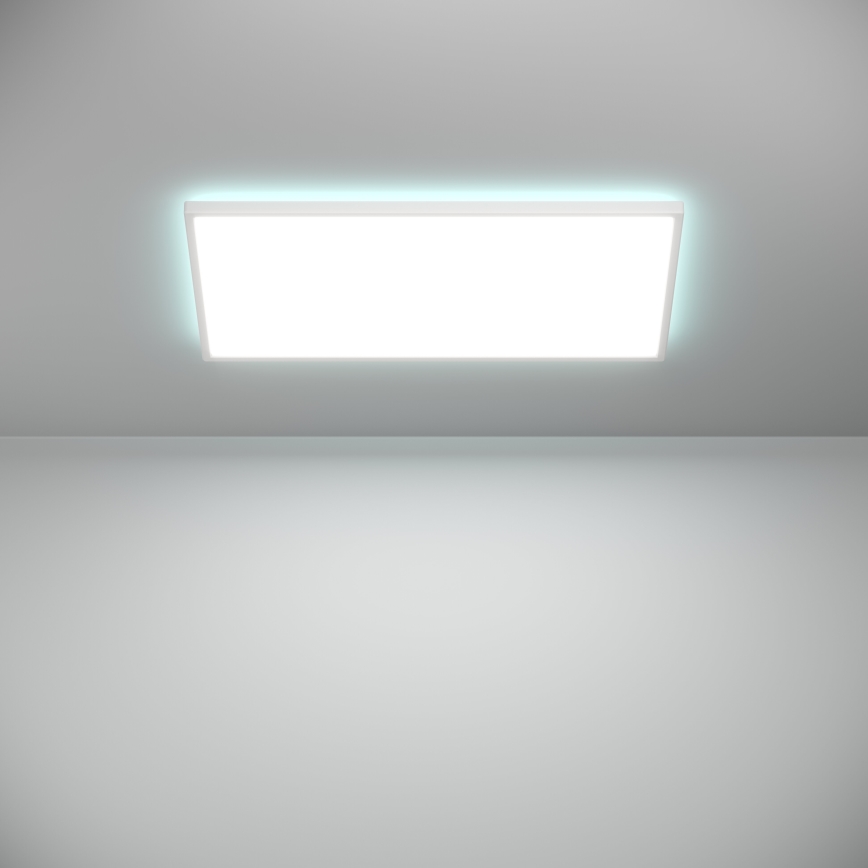Eglo - LED RGBW Aptumšojama āra griestu lampa LED/17,2W/230V 2700-6500K 30x57cm IP44 balta ZigBee