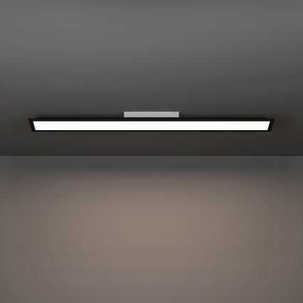 Eglo - LED virsmas montējamais panelis LED/28W/230V 2700/4000/6500K 120x15 cm melns