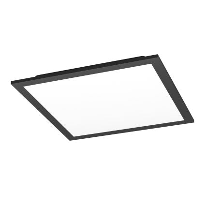 Eglo - LED RGBW ar regulējamu spilgtumu griestu gaismeklis LED/14W/230V 2700-6500K 30x30 cm melns