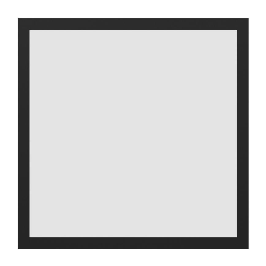 Eglo - LED RGBW regulējams griestu gaismeklis LED/19W/230V 2700-6500K 40x40 cm melns