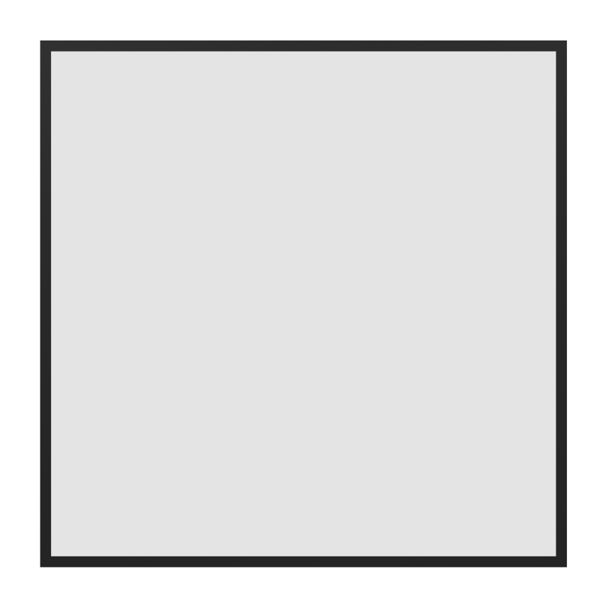 Eglo - LED RGBW regulējams virsmas panelis LED/33W/230V 2700-6500K 60x60 cm melns