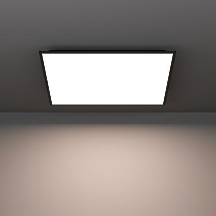 Eglo - LED RGBW regulējams virsmas panelis LED/33W/230V 2700-6500K 60x60 cm melns