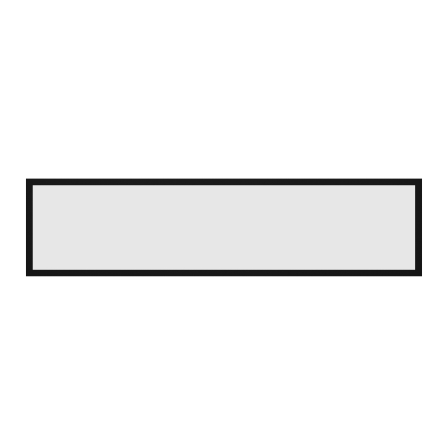 Eglo - LED RGBW aptumšojams uz virsmas montējams LED panelis/28W/230V 2700-6500K 120x15 cm melns