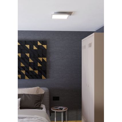 Eglo - RGBW LED dimmējama griestu lampa LED/14W/230V 2700-6500K 30x30 cm balta