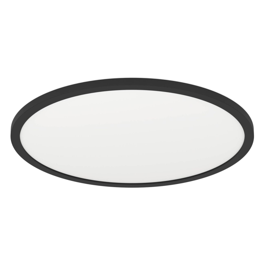 Eglo - LED griestu lampa vannas istabai, 20,2 W, 230 V, Ø 39 cm, IP54, melna