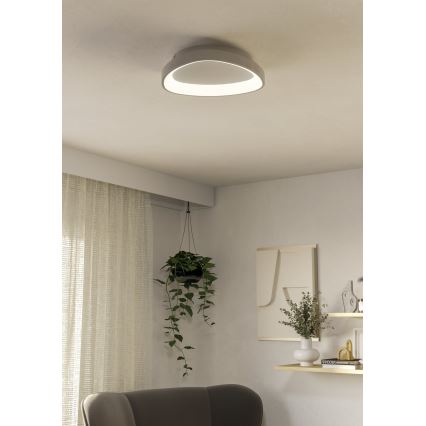 Eglo - LED Aptumšojama griestu lampa LED/12W/230V 2700-6500K balta + tālvadības pults