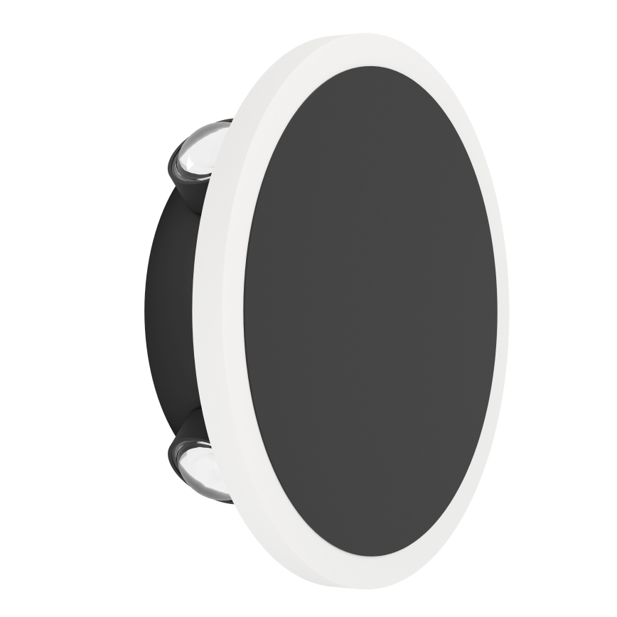 Eglo - LED Sienas lampa LED/12W/230V 3000K d. 17 cm melna