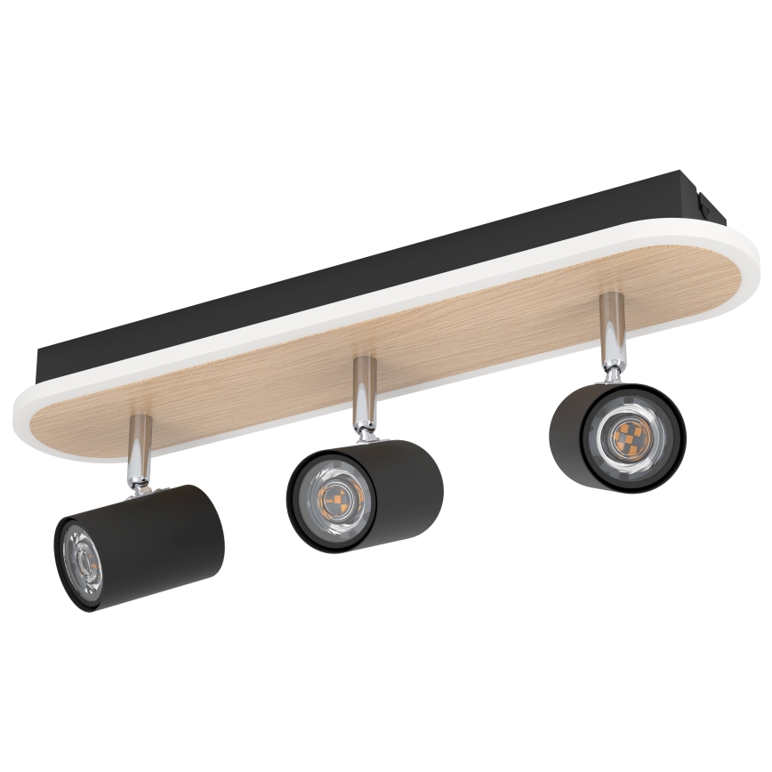 Eglo - LED virziena gaismeklis LED/20W/230V brūns/melns