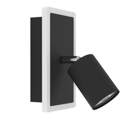 Eglo - LED sienas prožektors LED/7W/230V melns