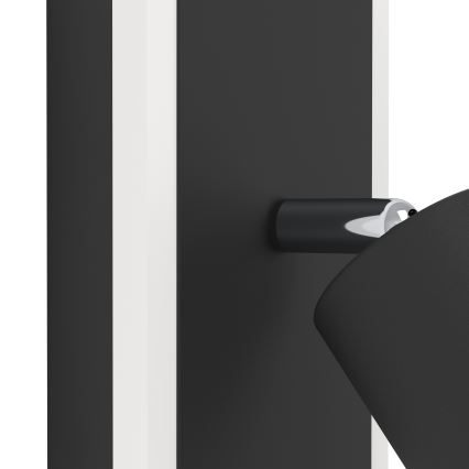 Eglo - LED sienas prožektors LED/7W/230V melns