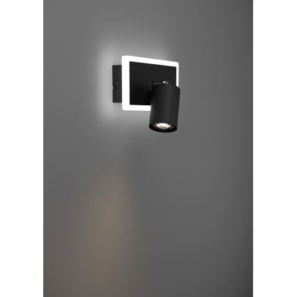 Eglo - LED sienas prožektors LED/7W/230V melns