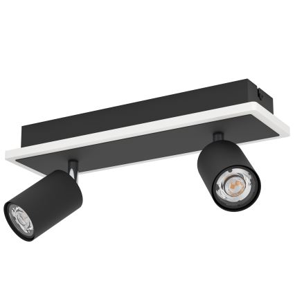 Eglo - LED virziena gaismeklis LED/12W/230V melns
