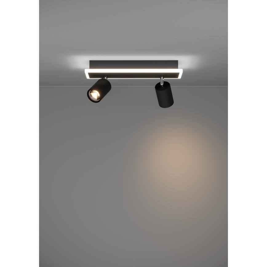 Eglo - LED virziena gaismeklis LED/12W/230V melns