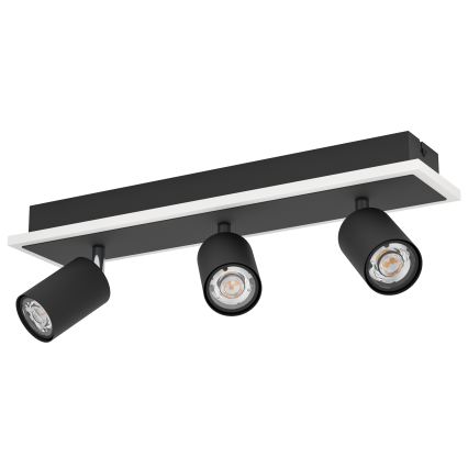 Eglo - LED spotgaismeklis LED/20W/230V melns