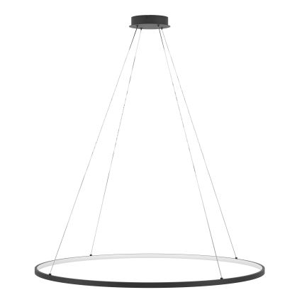 Eglo - LED Aptumšojama lustra ar auklu LED/40W/230V 2700-6500K melna + tālvadības pults