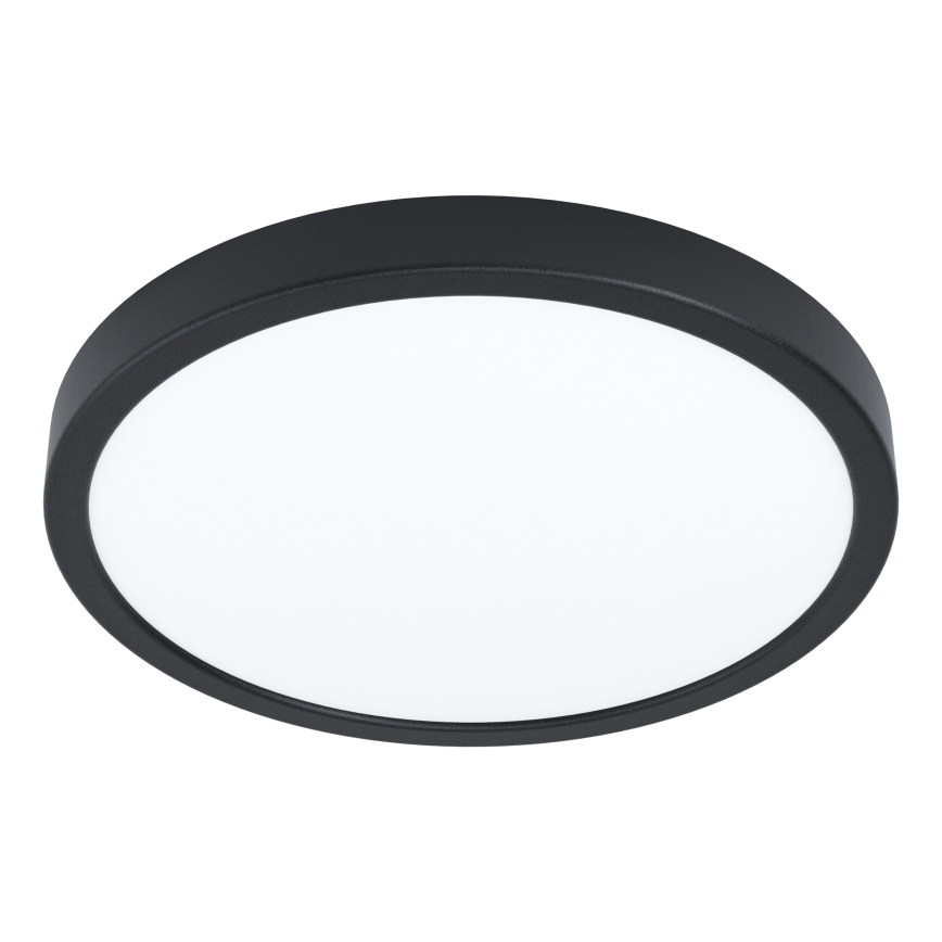 Eglo - LED RGBW Aptumšojams vannas istabas griestu gaismeklis LED/17,5W/230V 2700-6500K Ø 38,9 cm IP44 melns