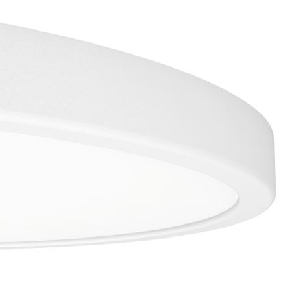 Eglo - LED RGBW aptumšojams vannas istabas griestu gaismeklis LED/17,5W/230V 2700-6500K Ø 38,9 cm IP44 balts