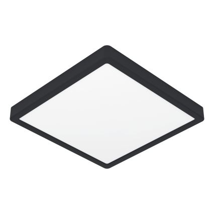 Eglo - LED RGBW regulējama vannas istabas griestu lampa LED/17,8W/230V 2700-6500K 39x39 cm IP44 melna