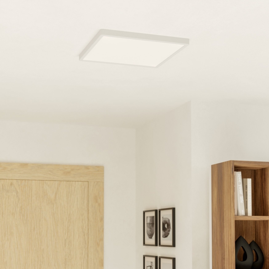 Eglo - LED RGBW ar regulējamu spilgtumu vannas istabas griestu gaismeklis LED/17,8W/230V 2700-6500K Ø 39 cm IP44 balts
