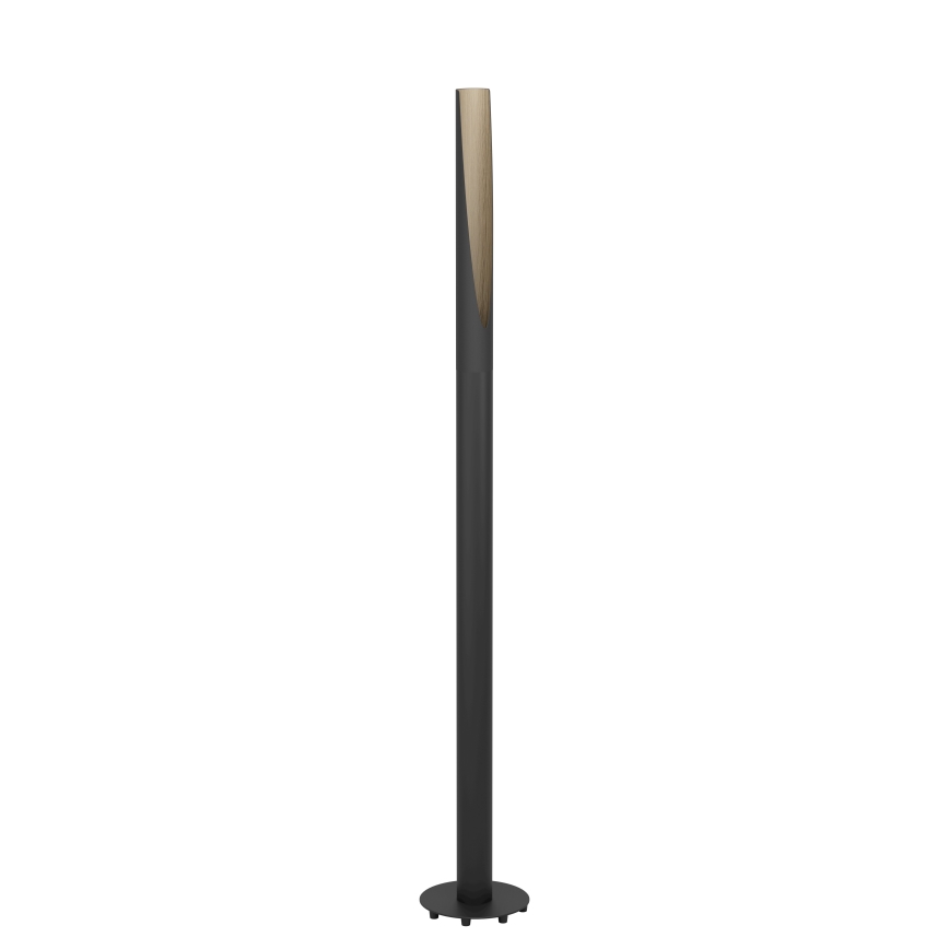 Eglo  - LED Grīdas stāvlampa 1xGU10/4,5W/230V 3000K melna/brūna