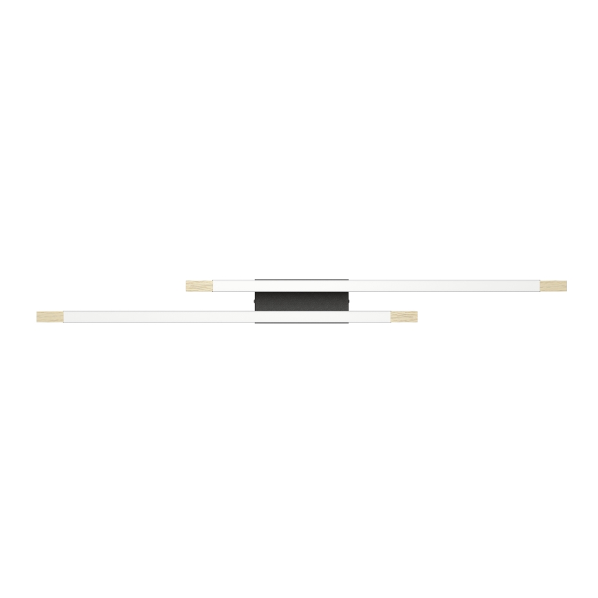 Eglo - LED Aptumšojama griestu lampa 2xLED/10W/230V 3000K melna/bēša