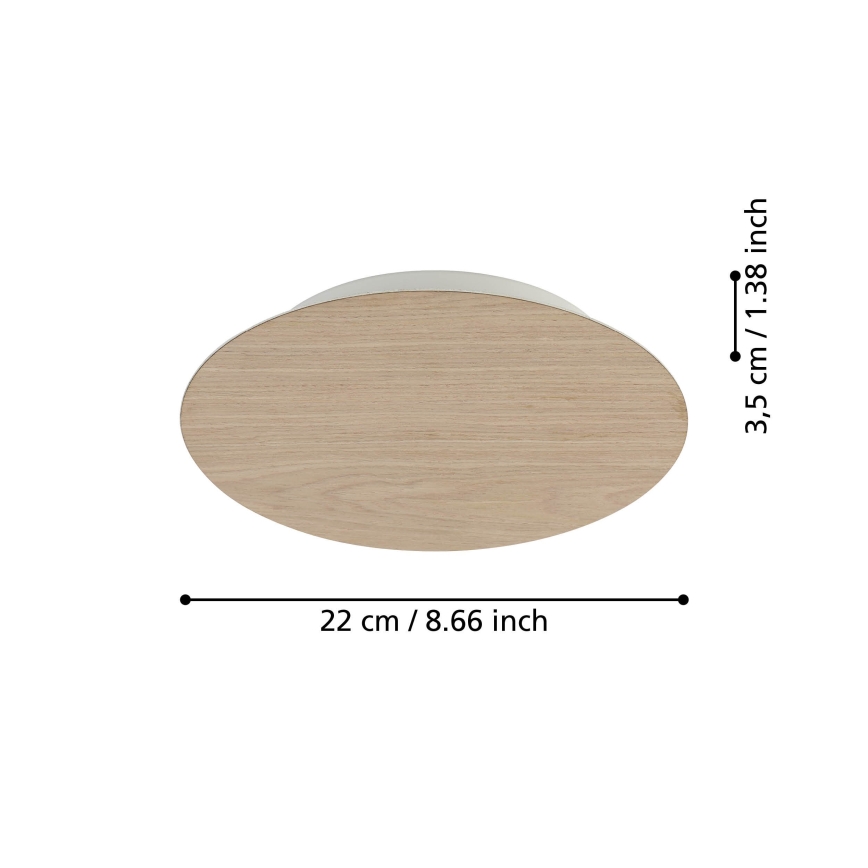 Eglo - LED Sienas lampa LED/9,2W/230V 3000K bēša