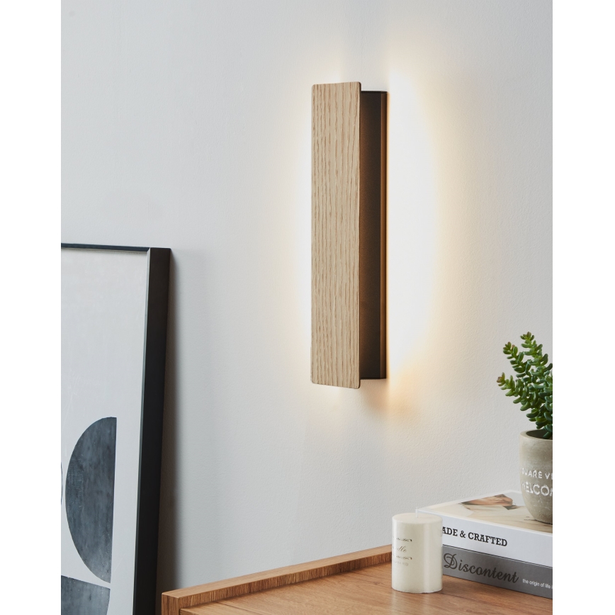 Eglo - LED Sienas lampa LED/12W/230V 3000K brūna