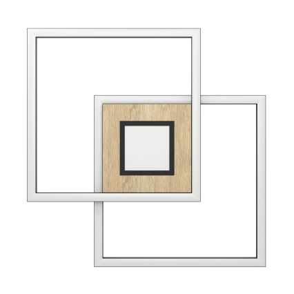 Eglo - LED Aptumšojama griestu lampa 2xLED/17W/230V +1xLED/4,2W 2700-6500K + tālvadības pults