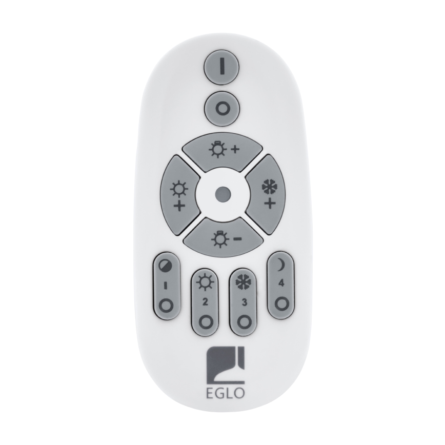 Eglo - Regulējama LED griestu lampa 2xLED/17W/230V +LED/4,2W 2700-6500K + tālvadības pults