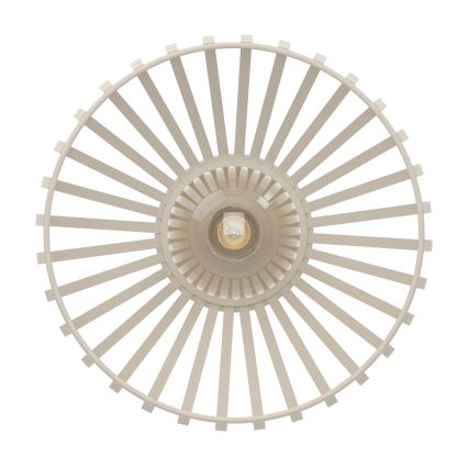 Eglo - Griestu lampa 1xE27/40W/230V d. 28 cm krēmkrāsa