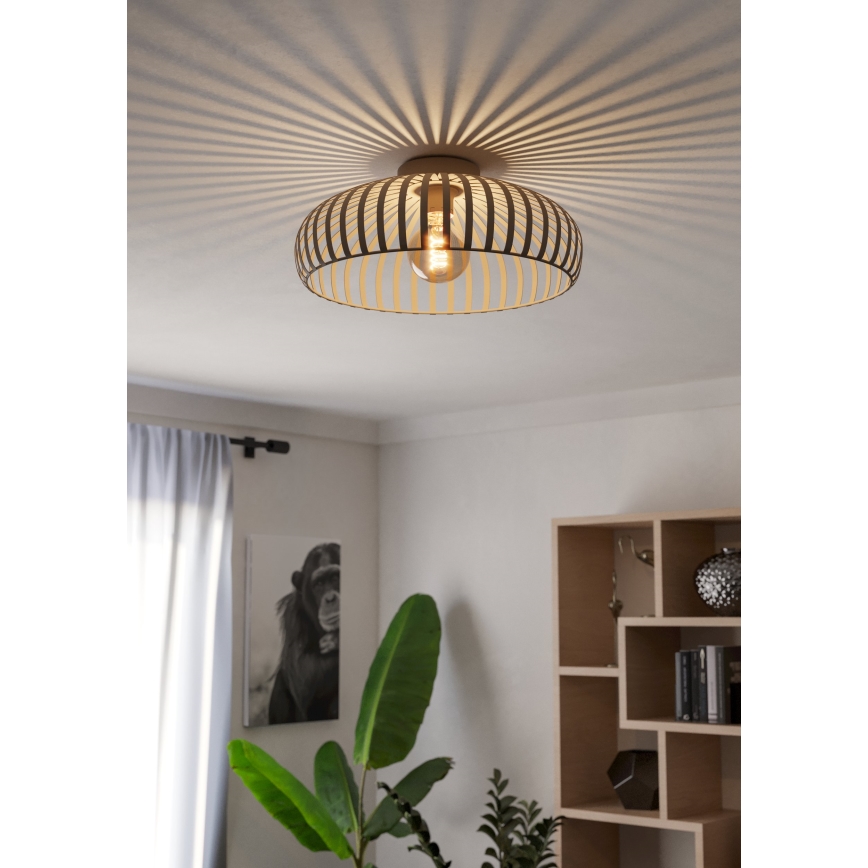Eglo - Griestu lampa 1xE27/40W/230V d. 43 cm krēmkrāsa