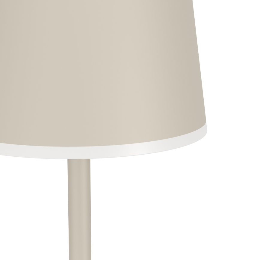 Eglo - LED Aptumšojama āra uzlādējams lampa LED/4,3W/5V 2400/3000/4000K IP54 krēmkrāsa