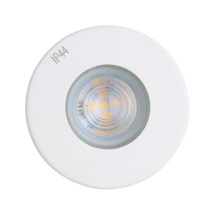 Eglo - KOMPLEKTS 3xLED Vannas istabas iegremdējama lampa 1xGU10/4W/230V IP44 balta
