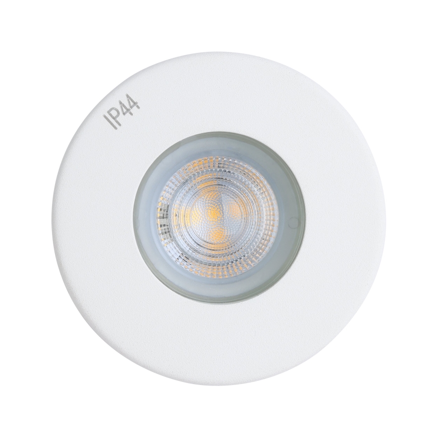 Eglo - KOMPLEKTS 3xLED Vannas istabas iegremdējama lampa 1xGU10/4W/230V IP44 balta