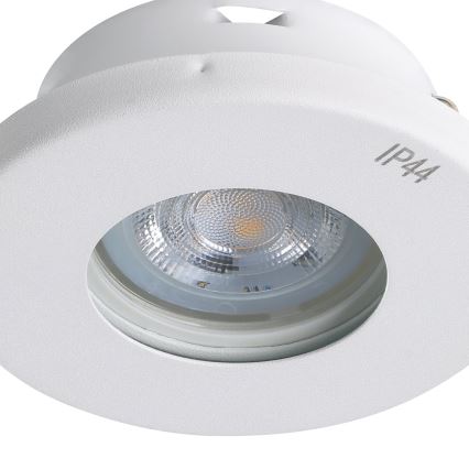 Eglo - KOMPLEKTS 3xLED Vannas istabas iegremdējama lampa 1xGU10/4W/230V IP44 balta