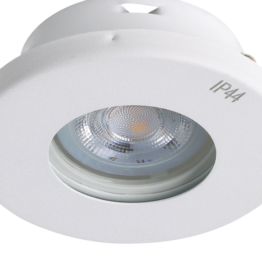 Eglo - KOMPLEKTS 3xLED Vannas istabas iegremdējama lampa 1xGU10/4W/230V IP44 balta
