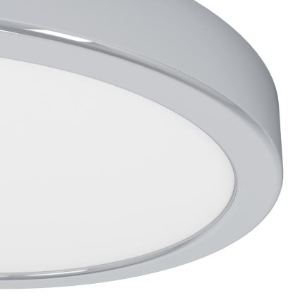 Eglo - LED vannas istabas griestu gaismeklis LED/11,5W/230V 2700/4000/6500K Ø 21,1 cm IP44 spīdīgs hroms
