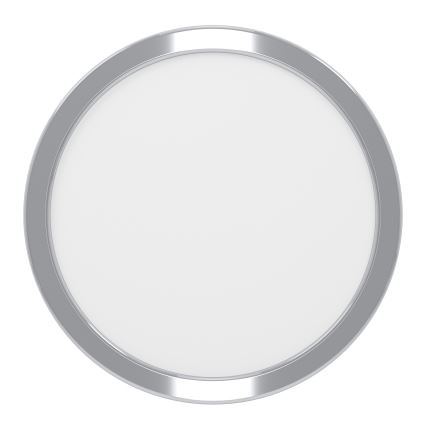 Eglo - LED vannas istabas griestu gaismeklis LED/11,5W/230V 2700/4000/6500K Ø 21,1 cm IP44 spīdīgs hroms