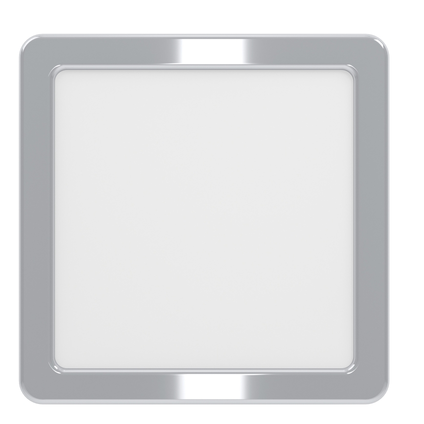 Eglo - LED vannas istabas griestu gaismeklis LED/7W/230V 2700/4000/6500K 15x15 cm IP44 spīdīgs hroms