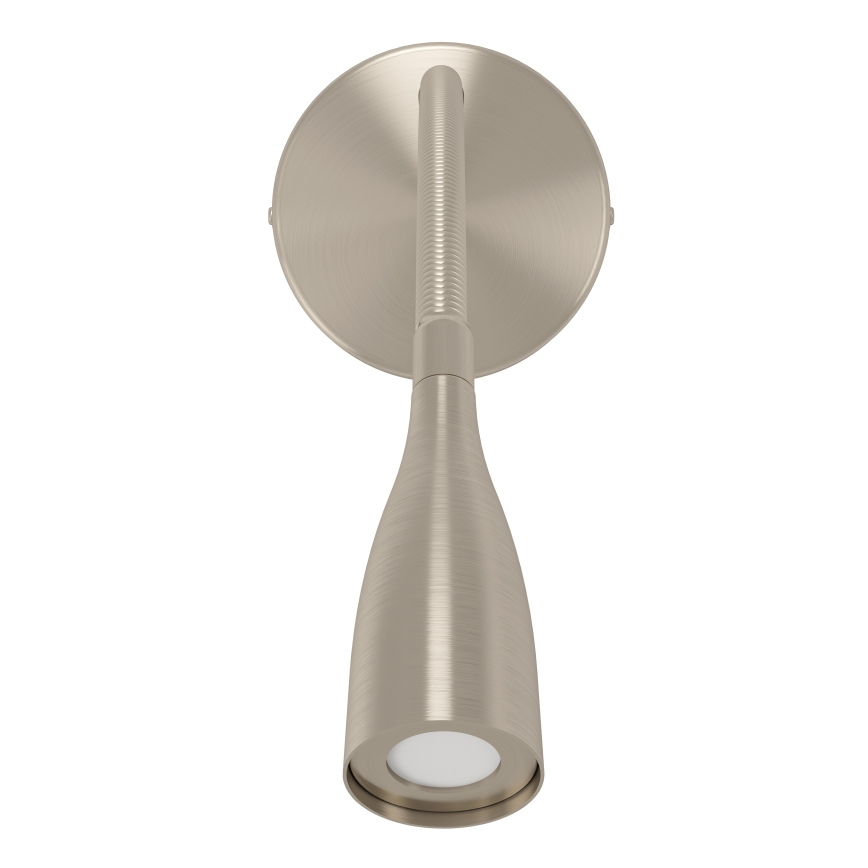 Eglo - LED elastīga sienas lampa ar USB LED/3,8W/230V matēts hroms