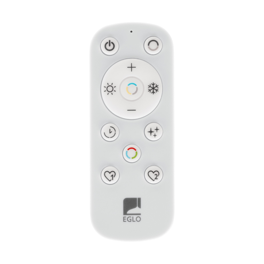 Eglo - LED aptumšojama griestu lampa 2xLED/20W/230V 2700-6500K Ø 48 cm bēša + tālvadības pults