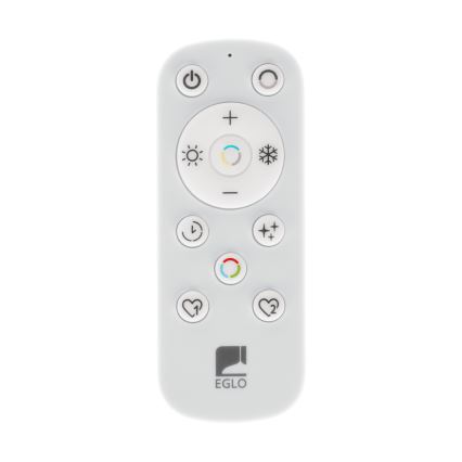 Eglo - regulējama LED lustra uz kabeļa, 2xLED/20W/230V, 2700–6500 K, Ø48 cm, bēša + tālvadības pults