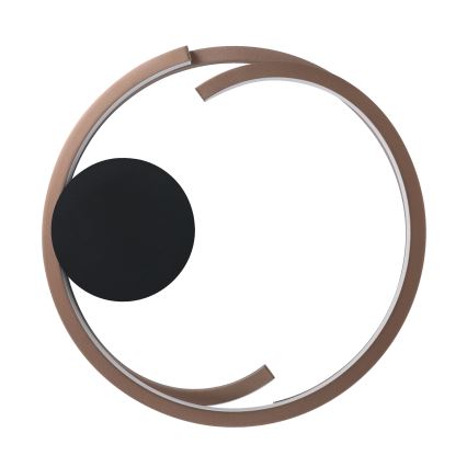 Eglo - LED dimējams griestu gaismeklis 2xLED/20W/230V 2700-6500K Ø 48 cm bronzas krāsa + tālvadības pults