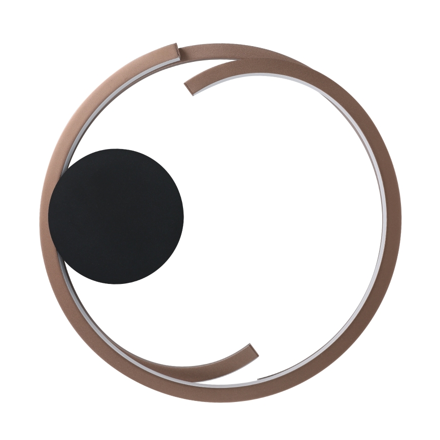 Eglo - LED dimējams griestu gaismeklis 2xLED/20W/230V 2700-6500K Ø 48 cm bronzas krāsa + tālvadības pults