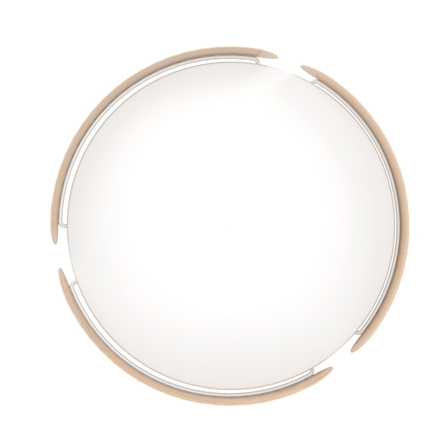 Eglo - LED griestu gaismeklis LED/20W/230V Ø 37 cm, bēša